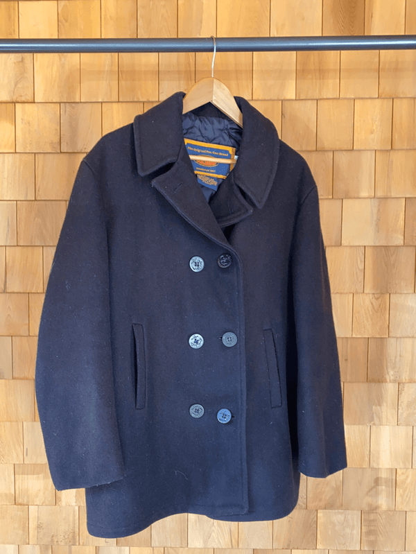 vintage　40s peacoat　usnavy Vintage Peacoat - 46 - Diamonds & Rust