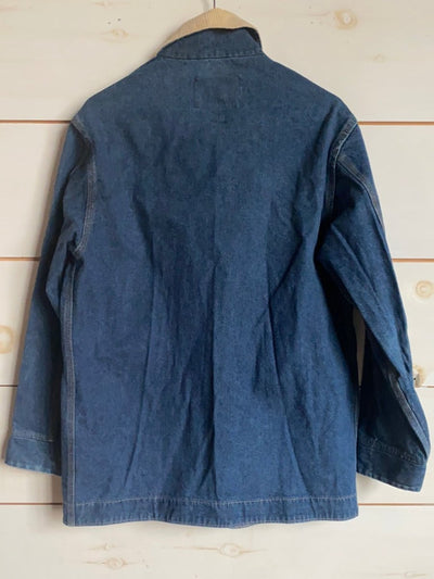 Vintage Roebucks Denim Chore Coat - Diamonds & Rust