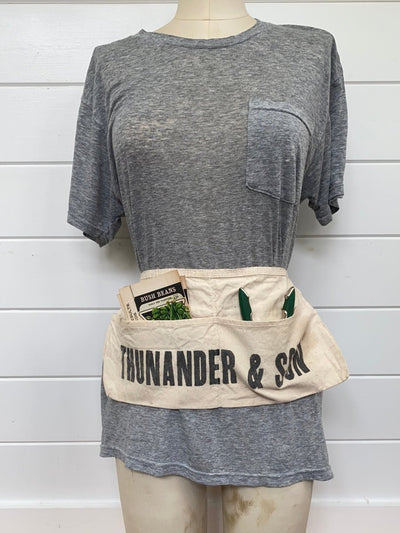 Vintage Thunander & Son Apron - Diamonds & Rust