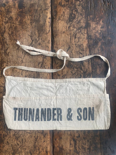 Vintage Thunander & Son Apron - Diamonds & Rust