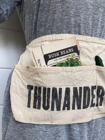 Vintage Thunander & Son Apron - Diamonds & Rust