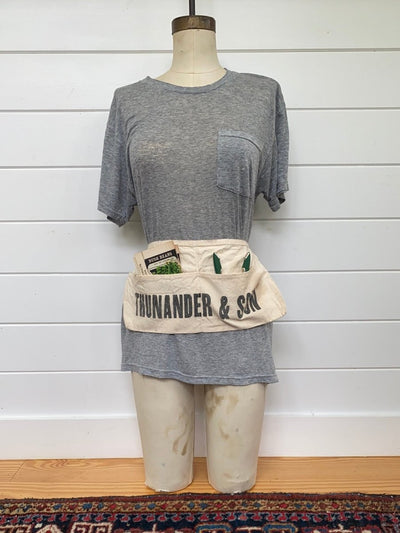 Vintage Thunander & Son Apron - Diamonds & Rust