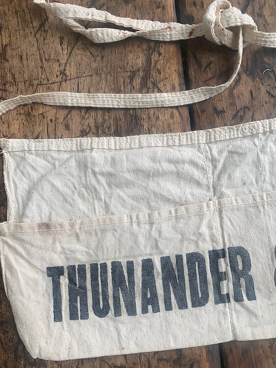 Vintage Thunander & Son Apron - Diamonds & Rust
