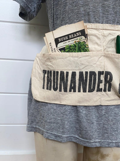 Vintage Thunander & Son Apron - Diamonds & Rust