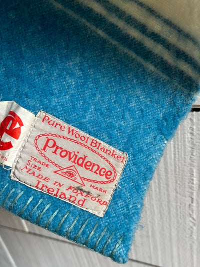 Vintage Wool Providence Camp Blanket - Diamonds & Rust
