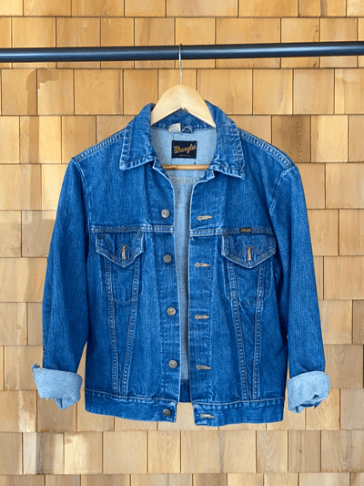 Vintage Wrangler Denim Jacket - Diamonds & Rust