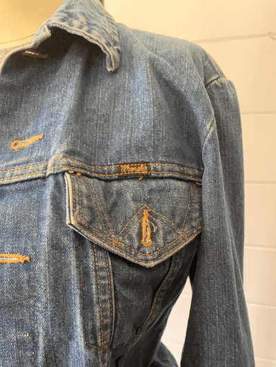 Vintage Wrangler Denim Jacket - Diamonds & Rust
