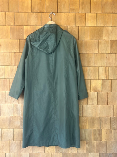 Vintage Forecast Int'l Army Green Trench