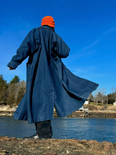 Vintage Osh Kosh Denim Duster