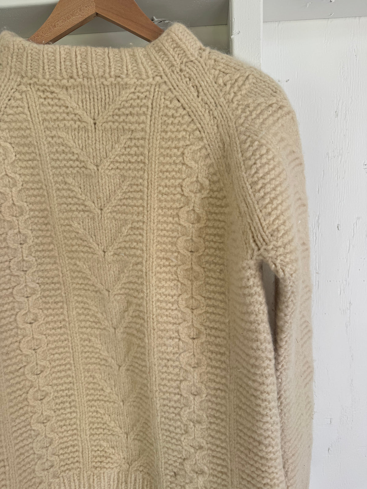 Vintage Pure Wool Fisherman's Sweater