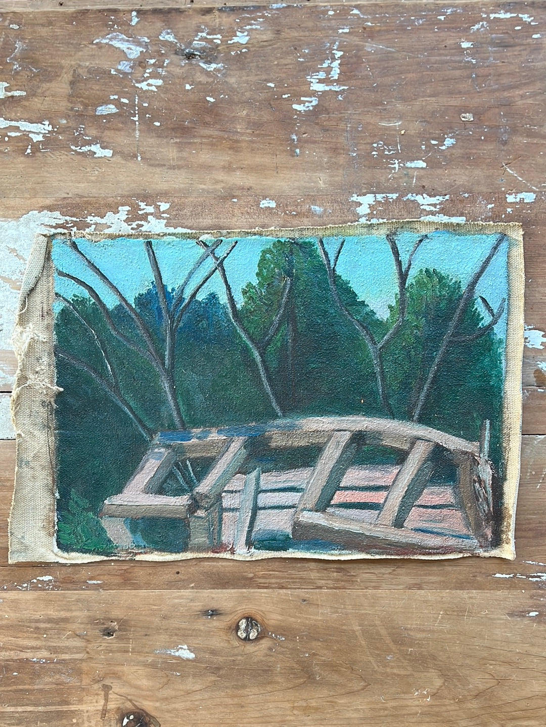 Vintage Still Life Canvas Painting