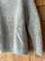 Vintage Hand Knit Wool Sweater - Oatmeal
