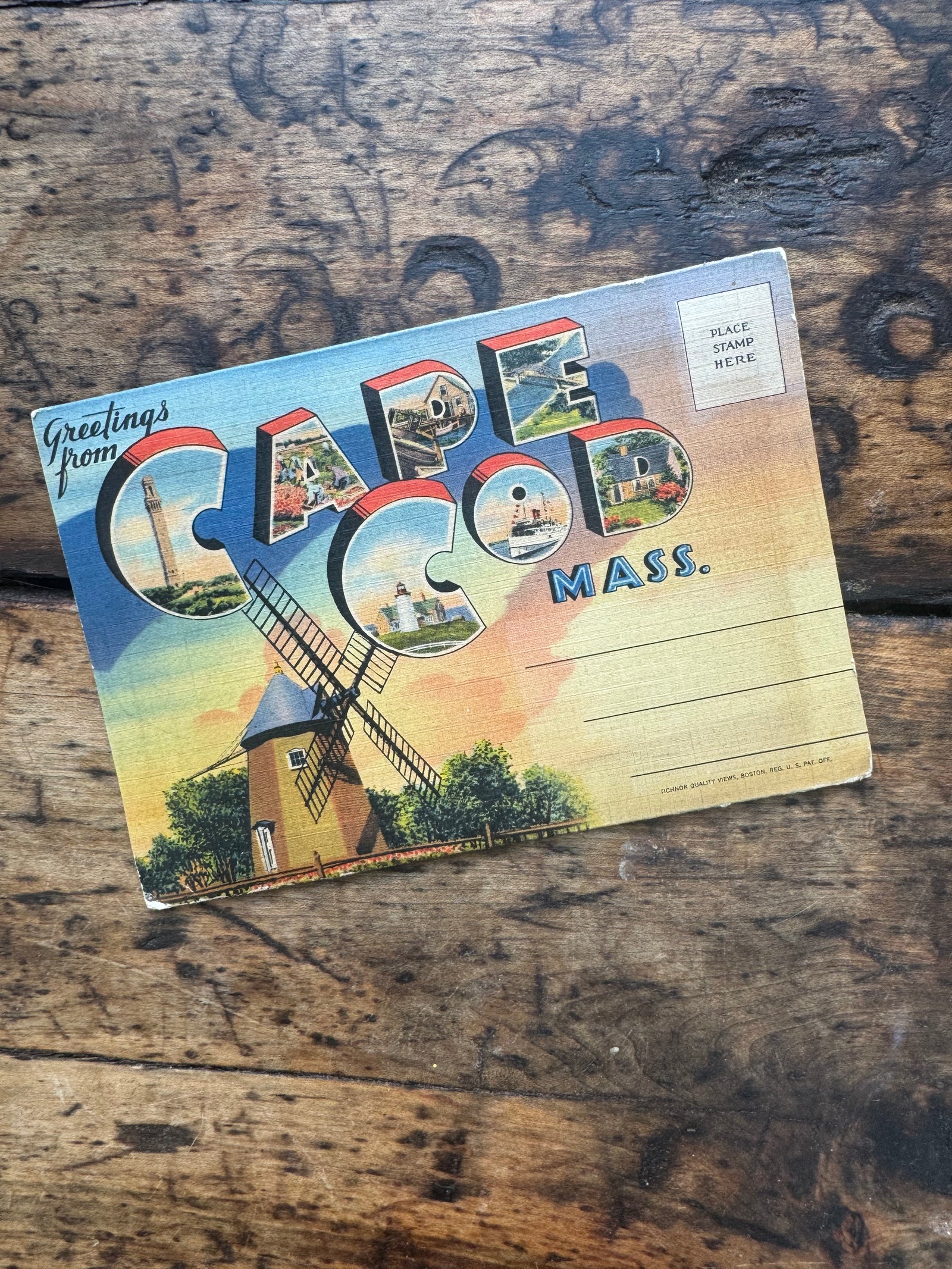 Vintage Cape Cod, Mass. Post Cards