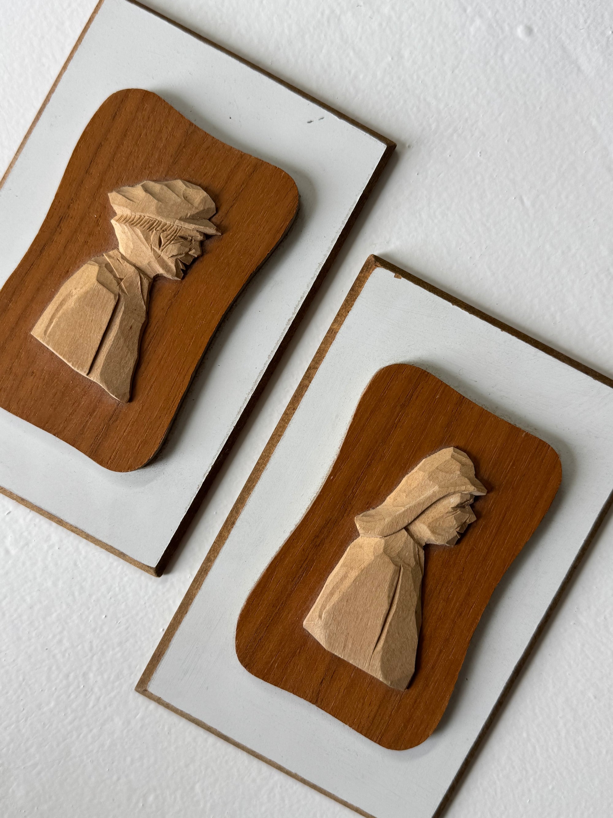 VTG Fisherman Wood Plaque