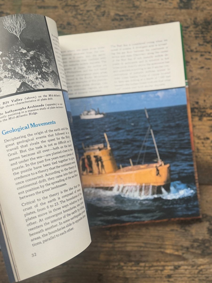 1973 The Ocean World Of Jacques Cousteau Vol 17 Book - Diamonds & Rust