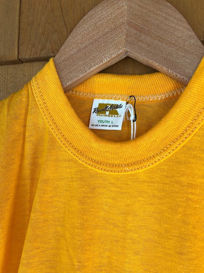 1980s Dead Stock Single Stitch Tee - Yellow - Diamonds & Rust