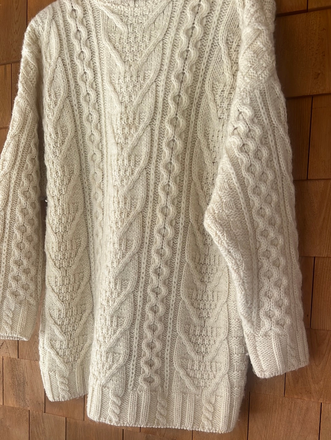 Vintage Inis Crafts Wool Sweater - Mock Neck