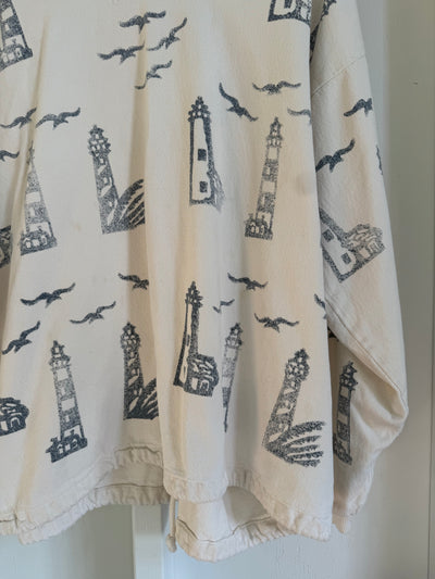 Vintage 90's Lighthouse Pull Over