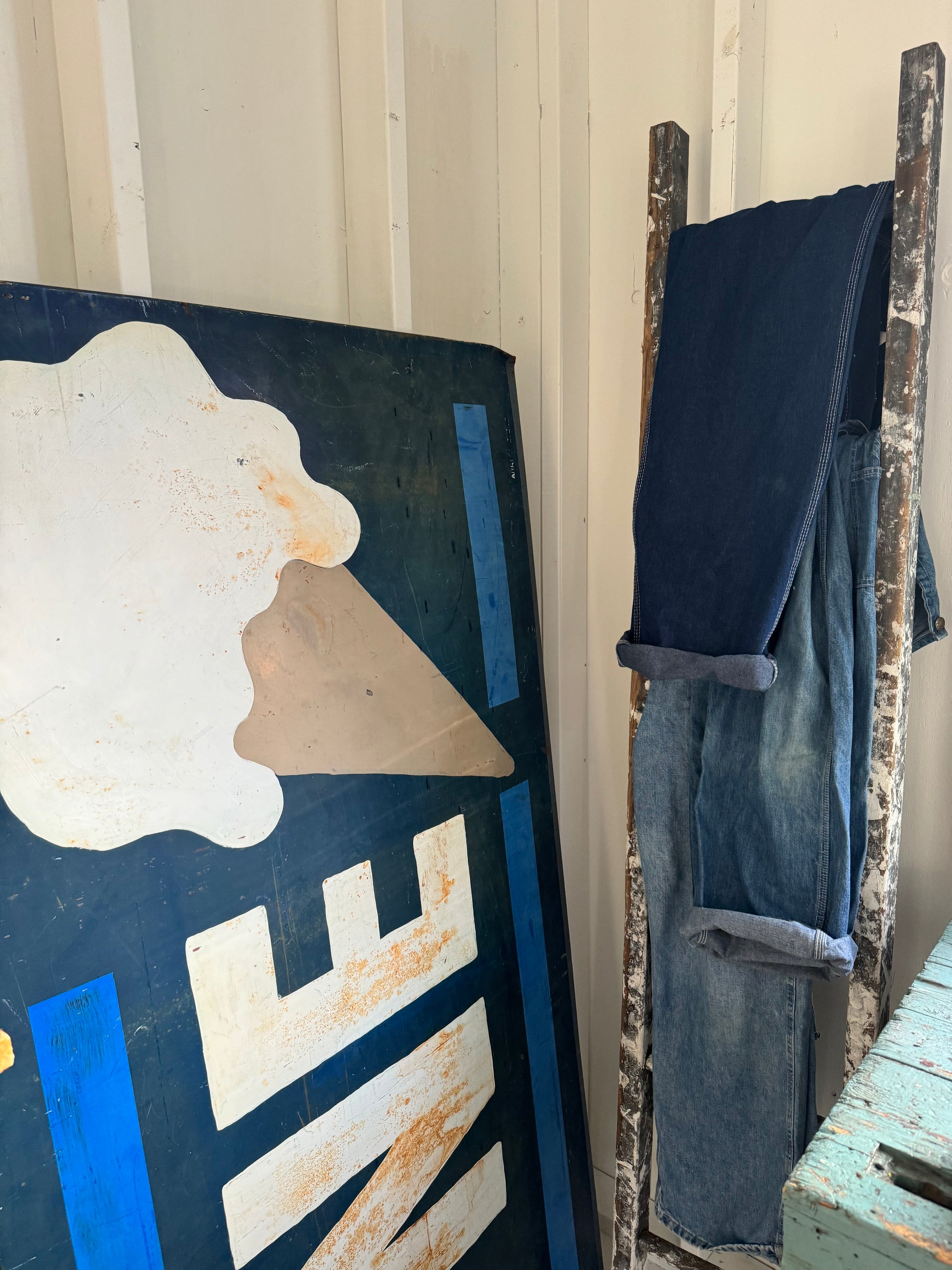 Vintage ONE Ice Cream Cone Metal Sign