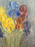 Vintage Iris Painting