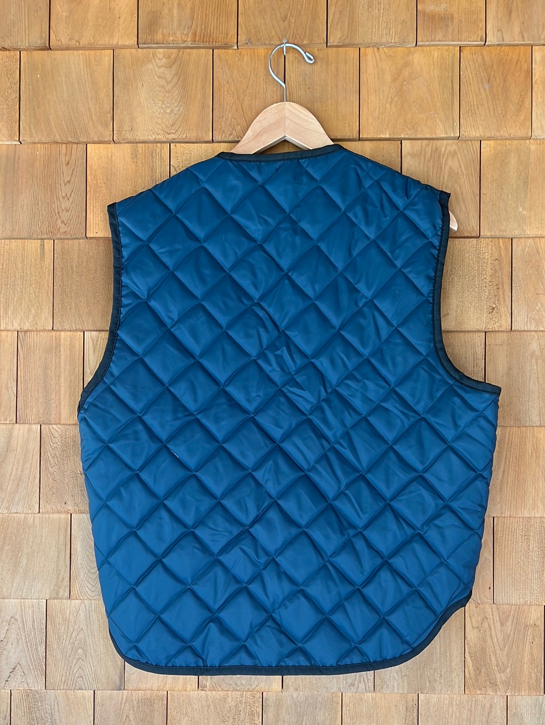 Vintage Diamond Quilted Liner - Navy Blue