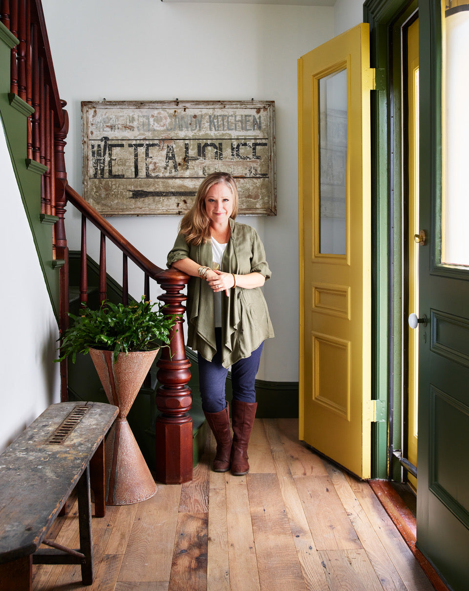 Antique We Tea House Old Sign