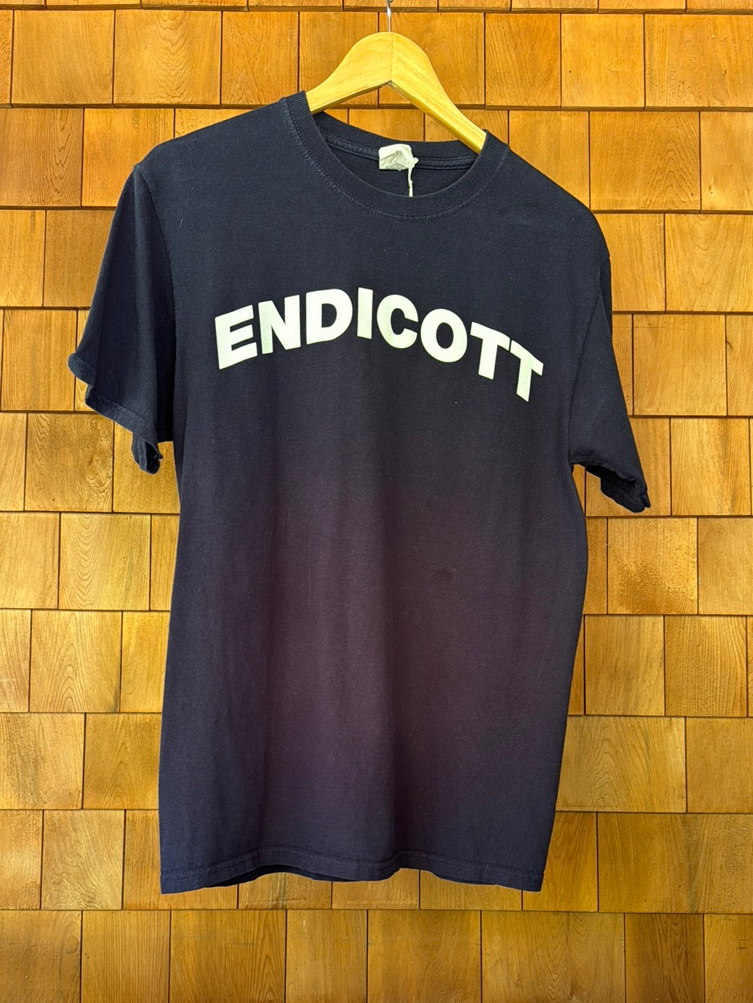 Pre Loved ENDICOTT Navy Blue T-Shirt