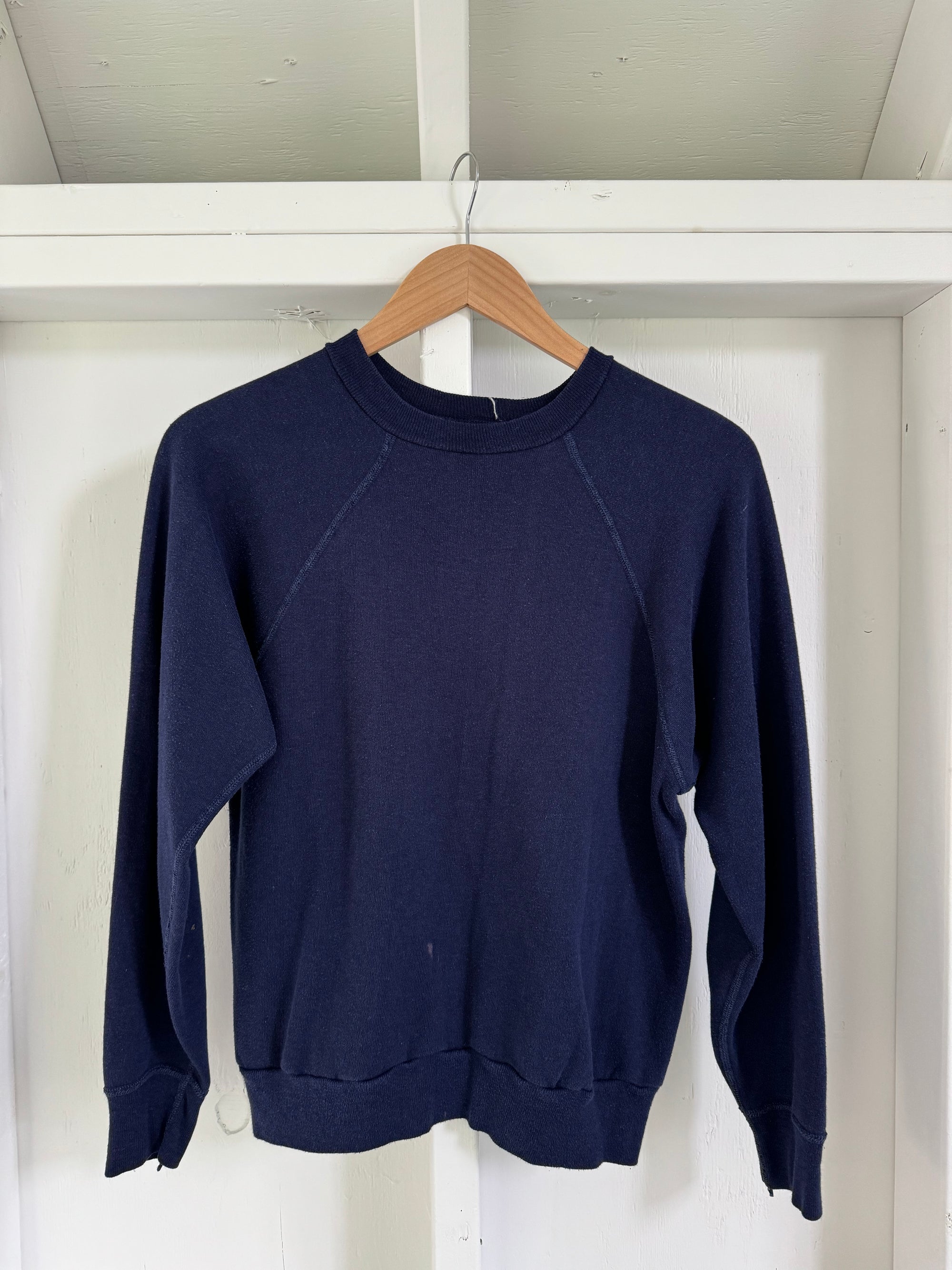 Vintage Super Soft Sweatshirt - Navy Blue