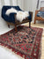 Vintage Worn In Rug - Red