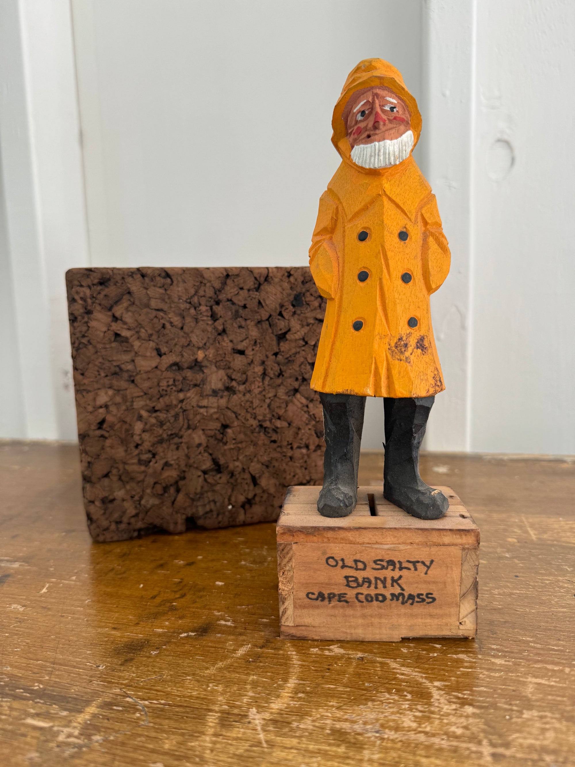 Vintage Cape Cod Mass Old Salty Piggy Bank