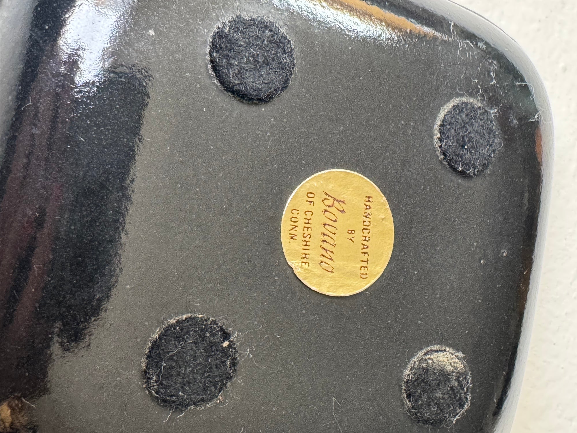 Vintage Bovano Enamel Seagulls Plate