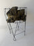Antique Collapsible Laundry Hamper 19"