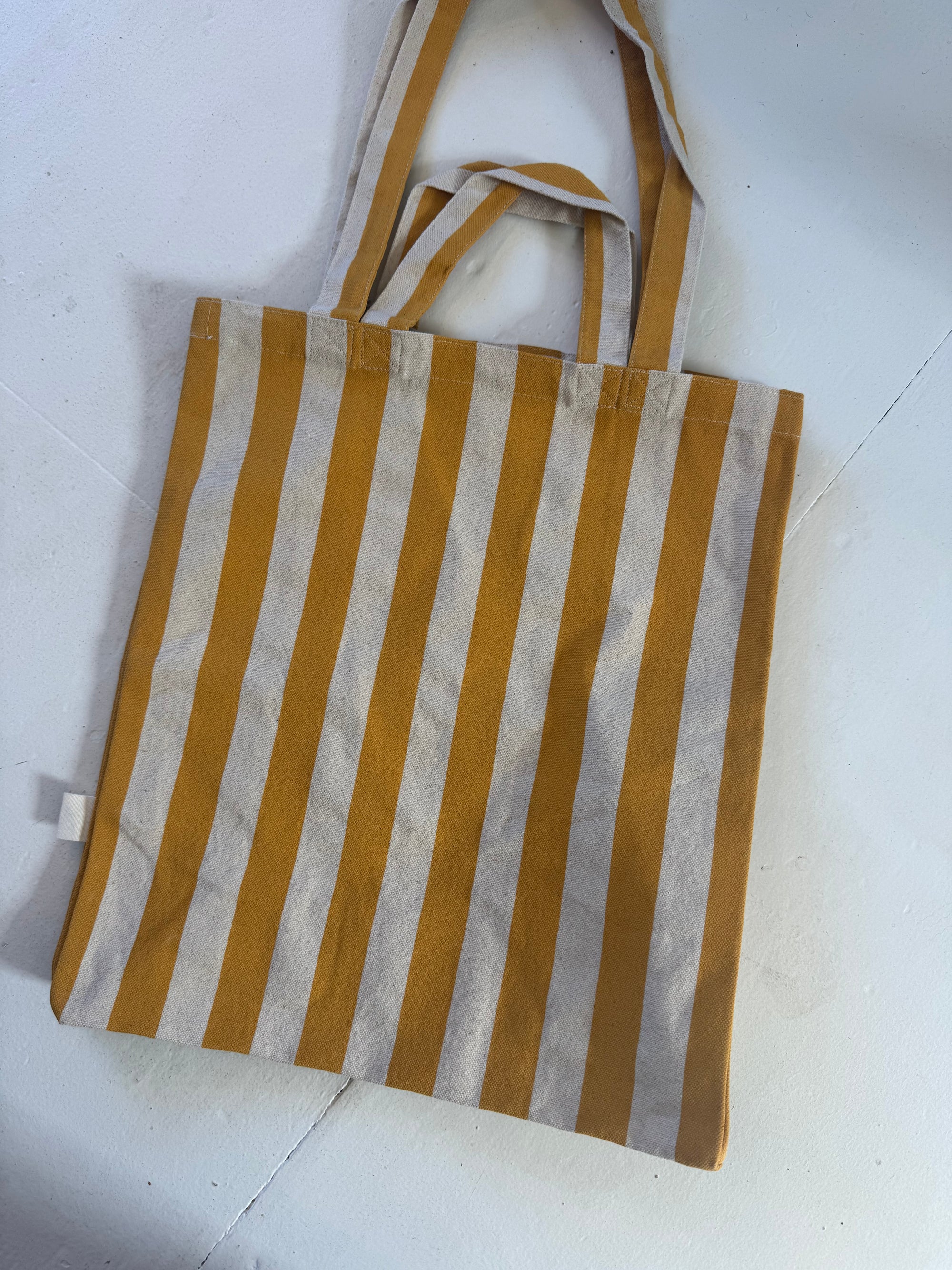 Organic Tote ORIGINAL - Stripes : Yellow