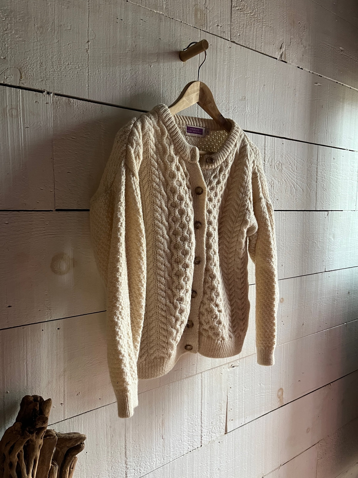 Vintage Wool Fishermen's Sweater