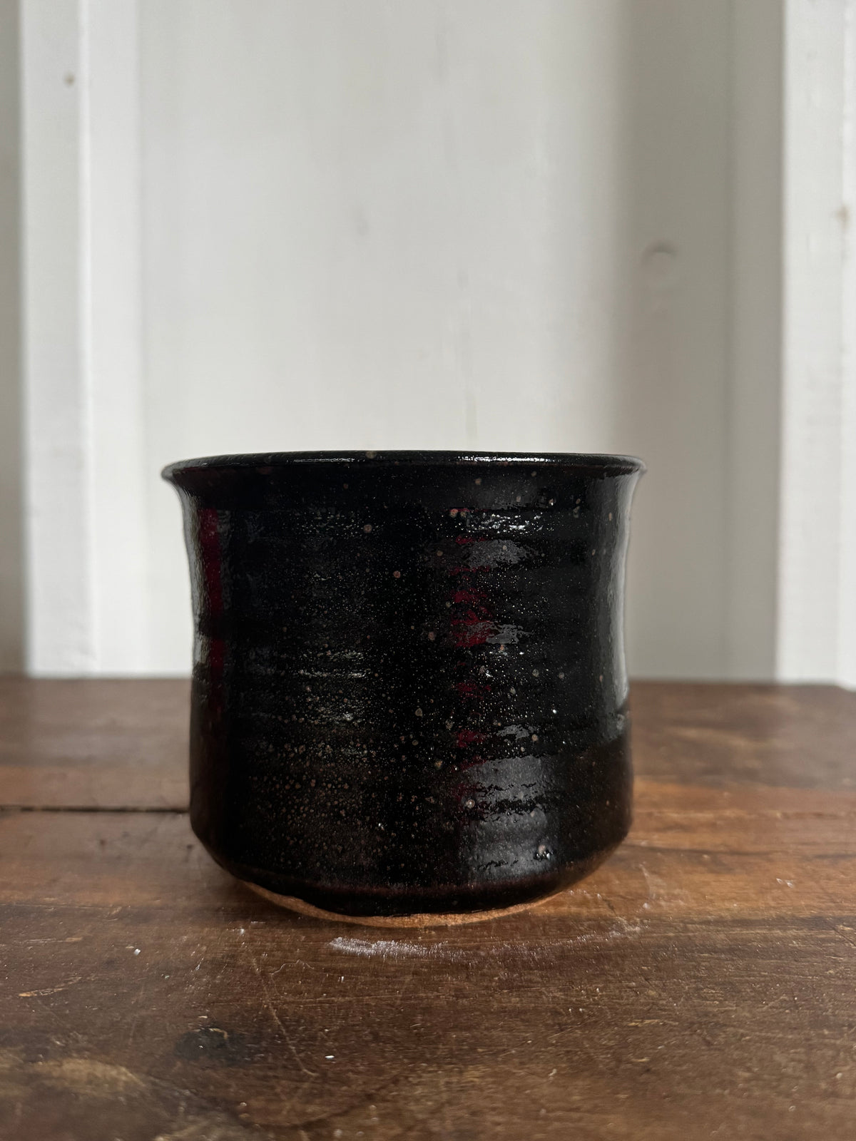 Hadmade Ceramic Vase - Black