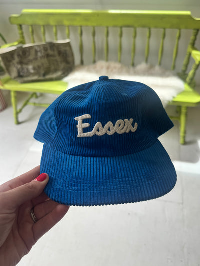 Essex Corduroy Hat - Marine Blue