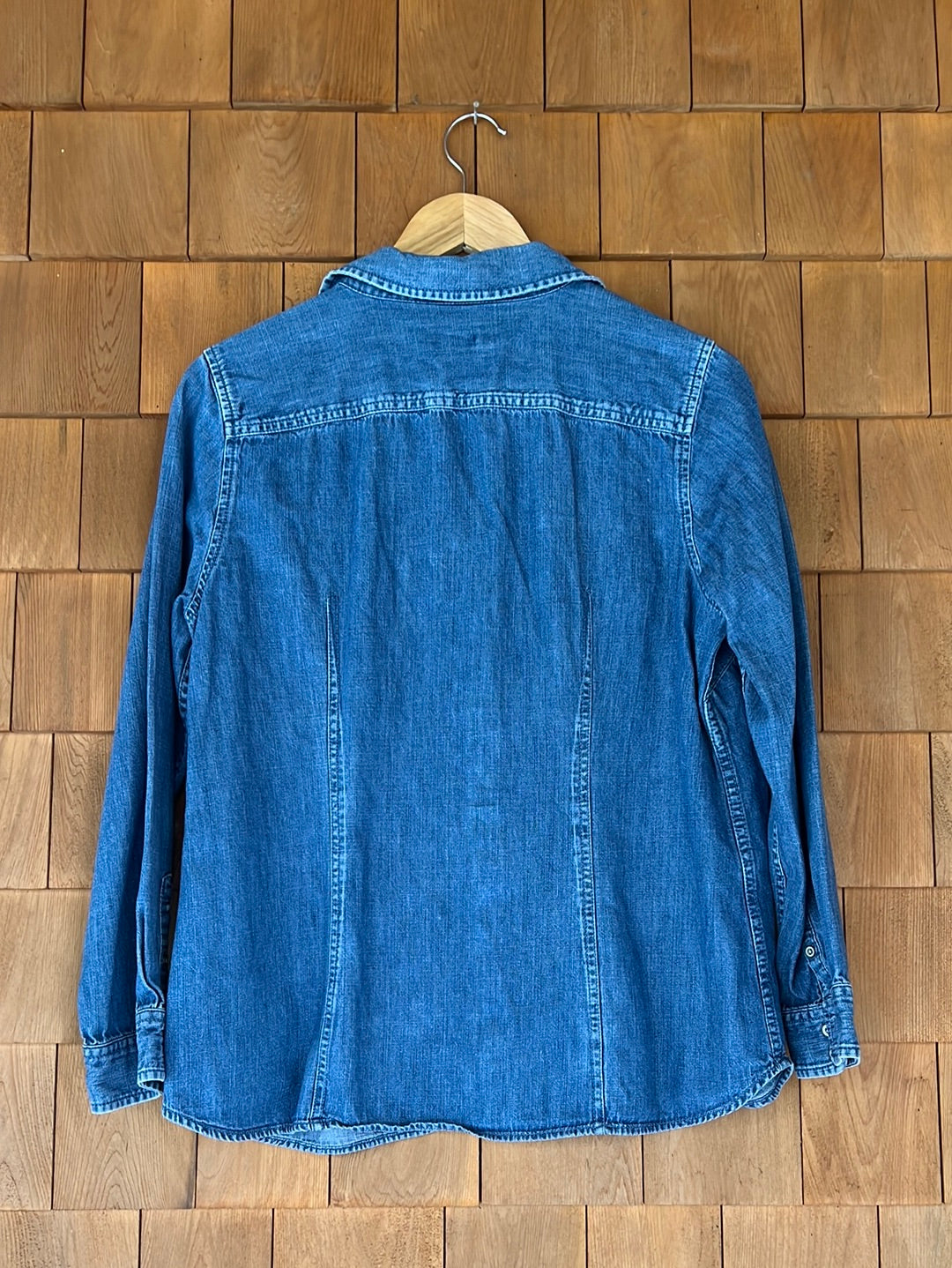 Vintage Cotton Denim Work Shirt