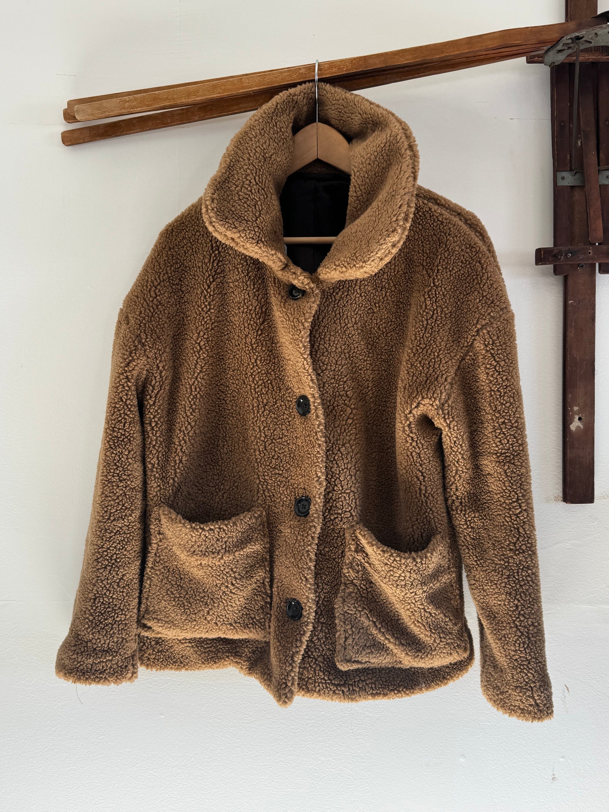 SAMPLE Emerson Fry Sherpa Coat - no label