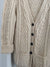 Vintage Wool Fishermen's Sweater Cardigan