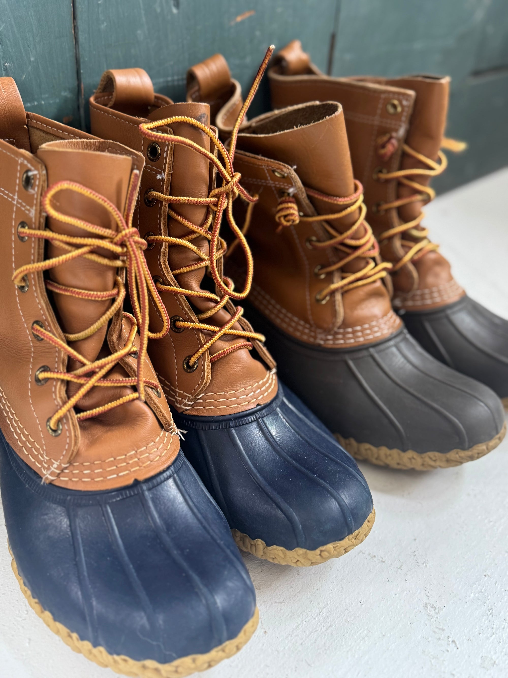 Vintage L.L. Bean Bean Boots - Blue