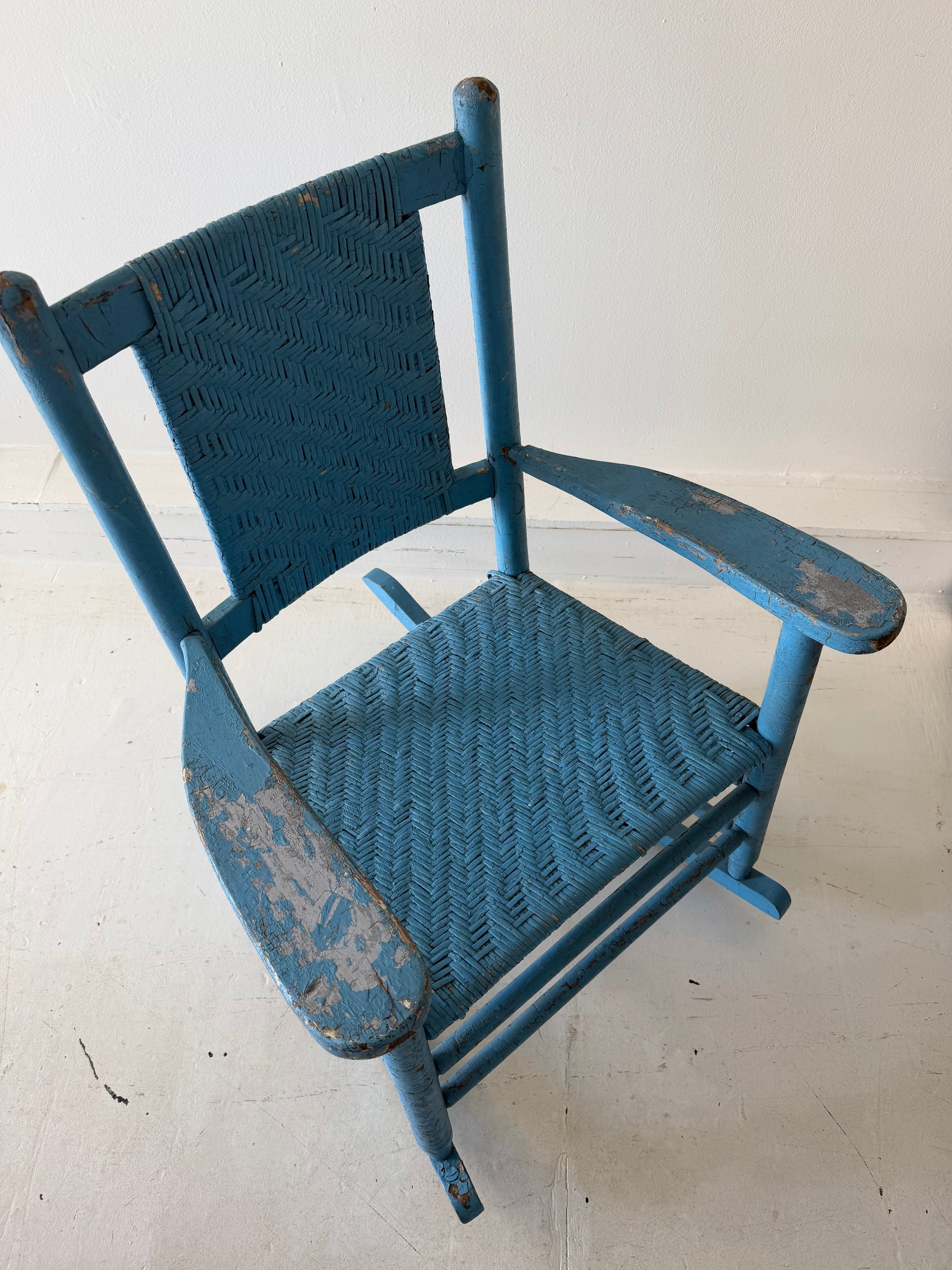 Vintage Painted Rocking Chair