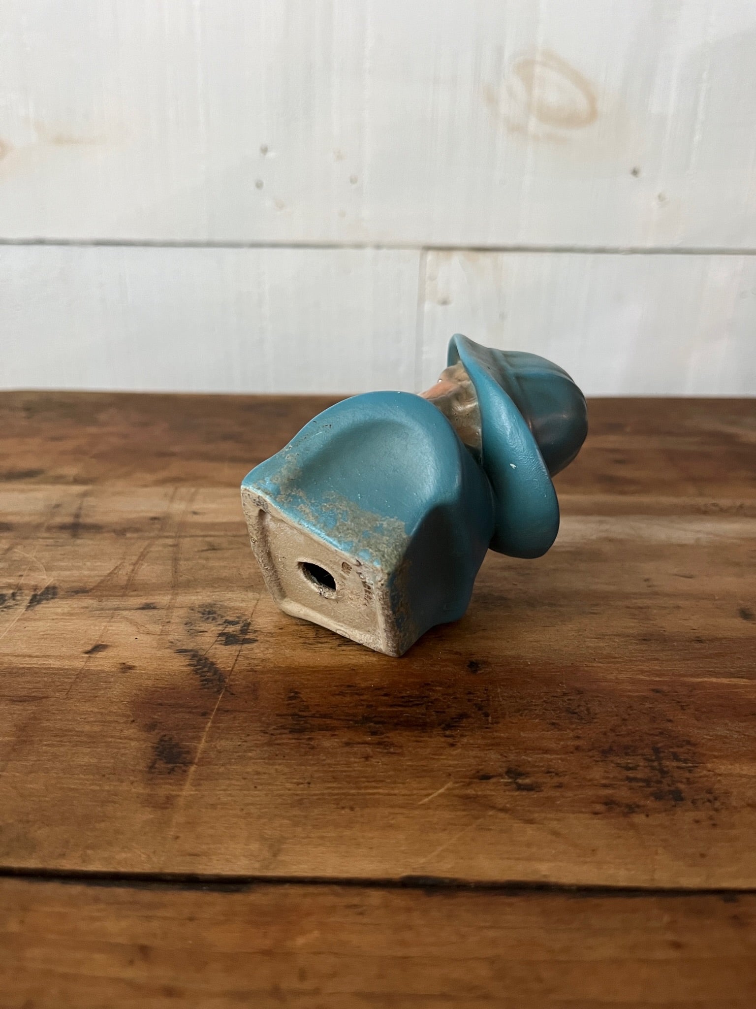 Vintage Atlantic Fisherman Bust - Blue