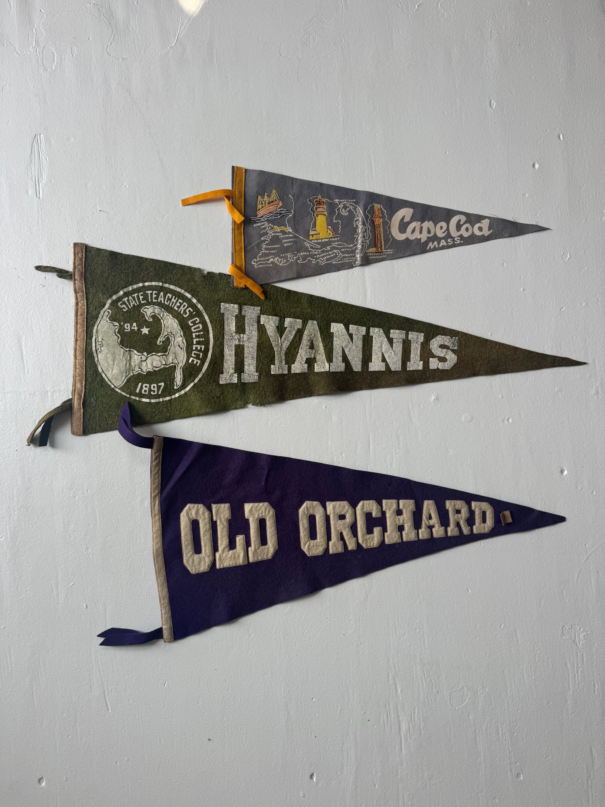 Vintage Hyannis Souvenir Pennant