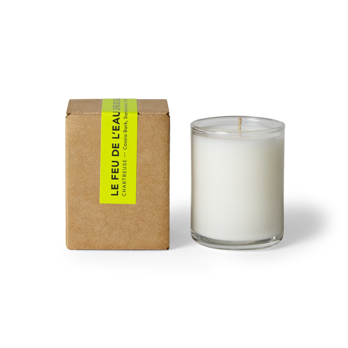 Chartreuse - 3 oz glass votive