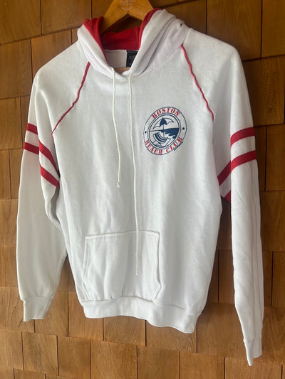 Vintage Boston Beach Club Raglan Sweatshirt - White