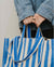 Organic Tote ORIGINAL - Stripes : Green
