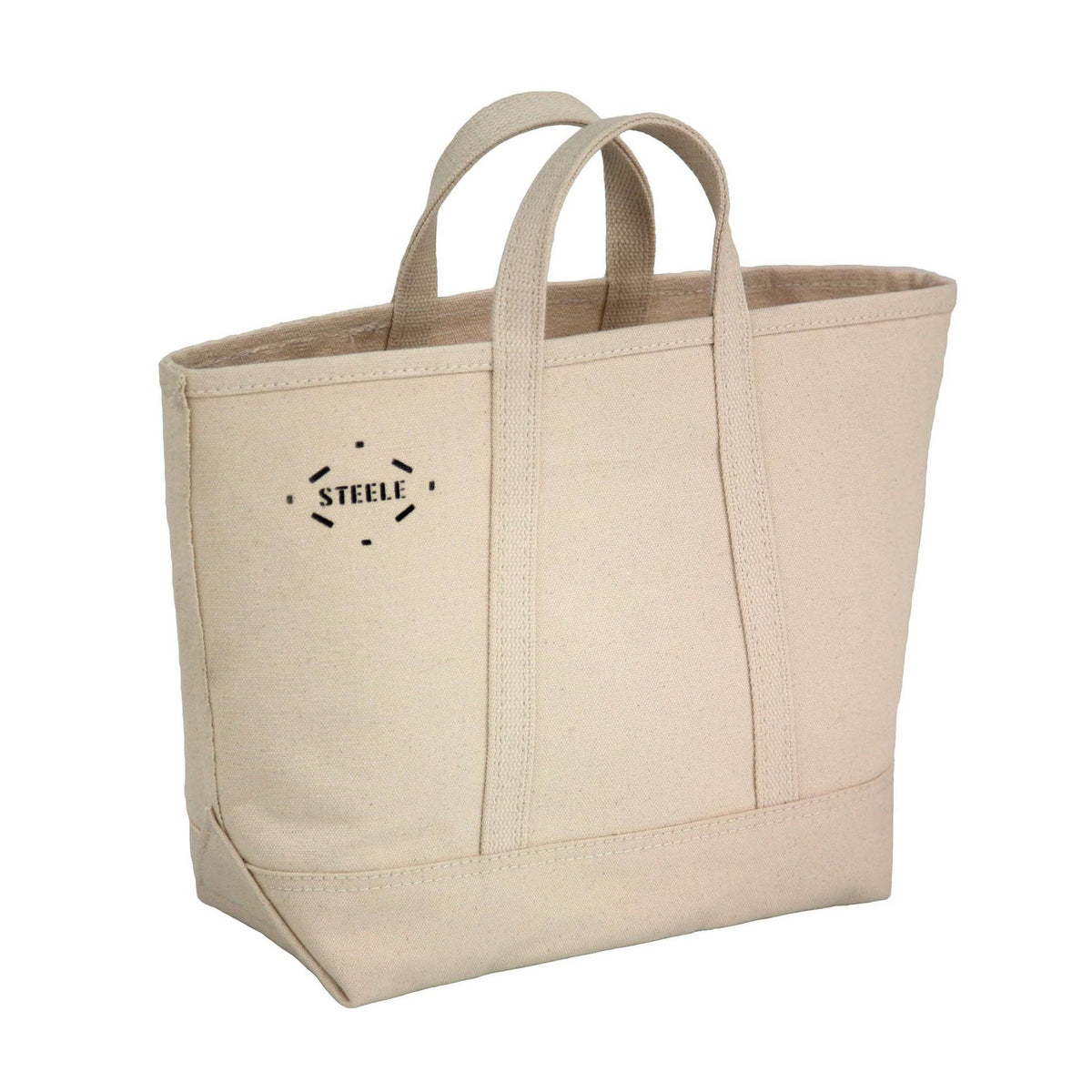 Natural Canvas Tote Bag - Small: Natural Canvas / 5"