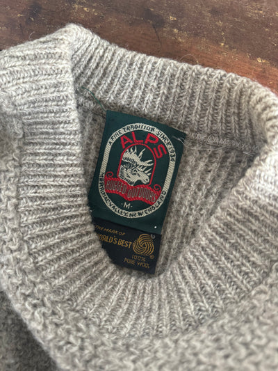 Vintage Wool Sweater - Oatmeal