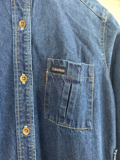 Vintage Calvin Klein Denim Duster