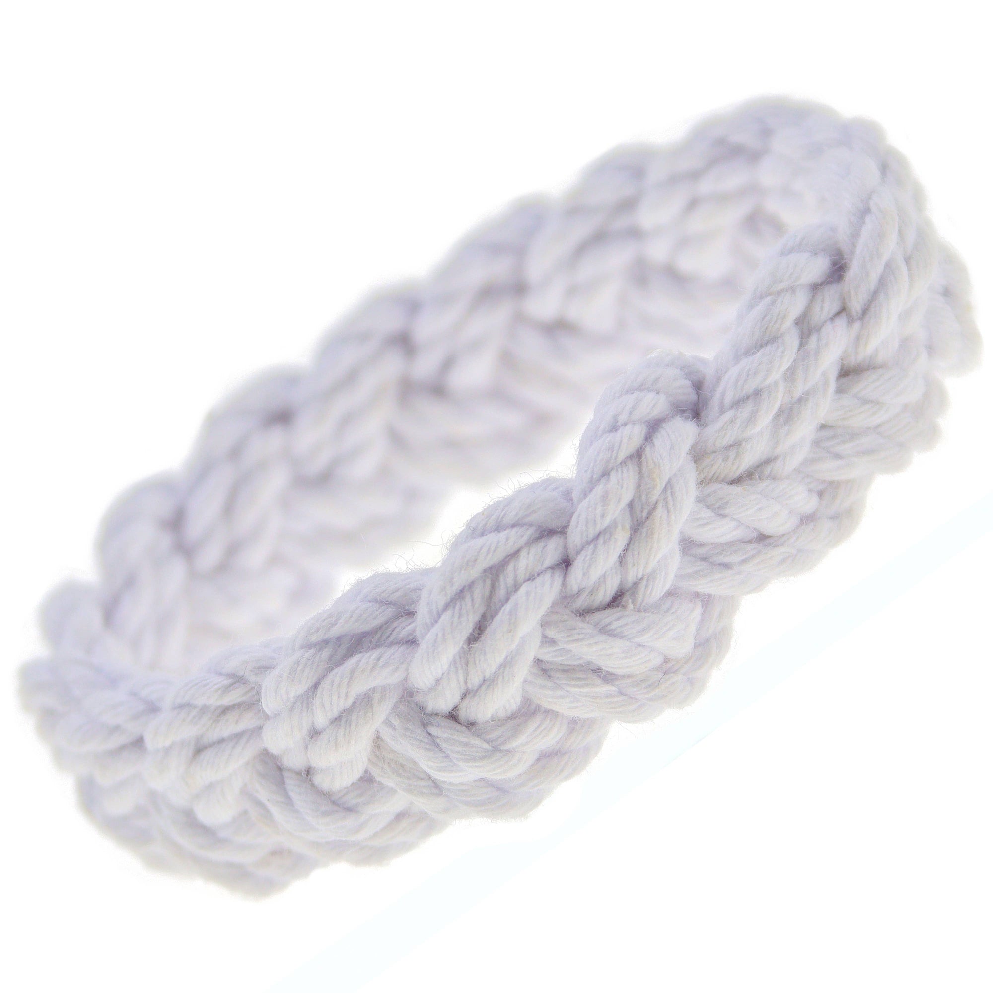 Handmade Sailor Knot Bracelets - White or Natural: Natural / Small